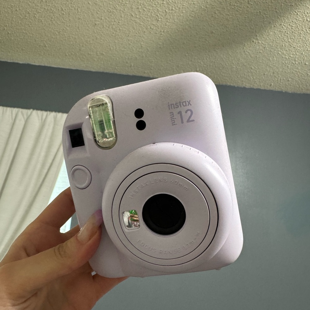 Instax Purple Polaroid